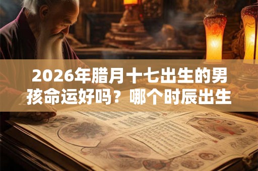 2026年腊月十七出生的男孩命运好吗？哪个时辰出生命好？