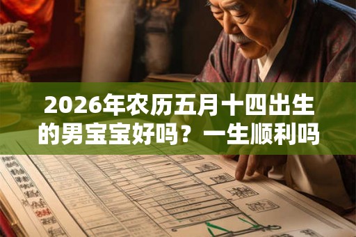 2026年农历五月十四出生的男宝宝好吗？一生顺利吗？