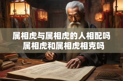 属相虎与属相虎的人相配吗 属相虎和属相虎相克吗 属相虎与属相虎的人相配吗 属相虎和属相虎相克吗