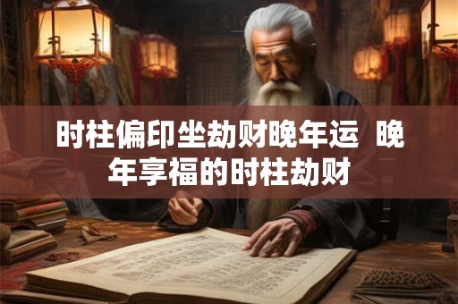 时柱偏印坐劫财晚年运  晚年享福的时柱劫财