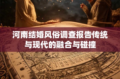 河南结婚风俗调查报告传统与现代的融合与碰撞 河南结婚风俗调查报告传统与现代的融合与碰撞