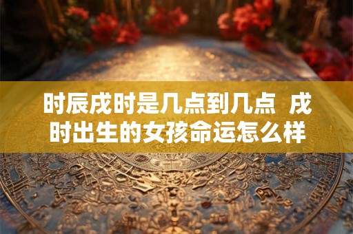时辰戌时是几点到几点  戌时出生的女孩命运怎么样