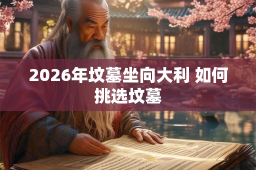 2026年坟墓坐向大利 如何挑选坟墓