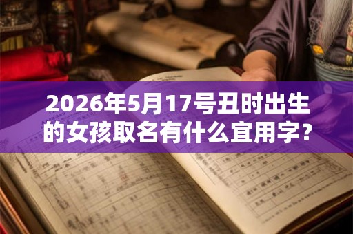 2026年5月17号丑时出生的女孩取名有什么宜用字？五行八字是什么？