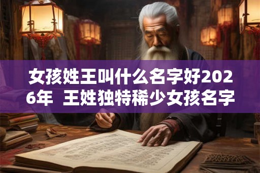 女孩姓王叫什么名字好2026年  王姓独特稀少女孩名字大全