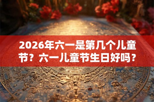 2026年六一是第几个儿童节？六一儿童节生日好吗？