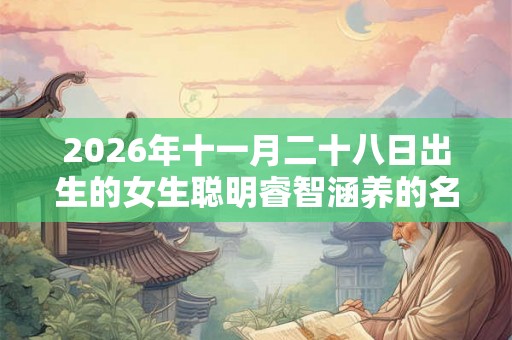 2026年十一月二十八日出生的女生聪明睿智涵养的名字精选 2026年十一月二十八日出生的女生聪明睿智涵养的名字精选