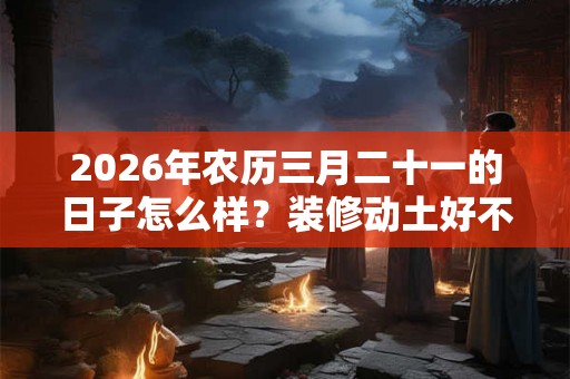 2026年农历三月二十一的日子怎么样？装修动土好不好？