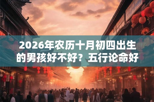 2026年农历十月初四出生的男孩好不好？五行论命好吗？