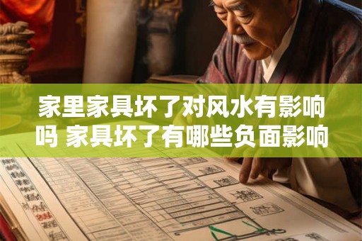 家里家具坏了对风水有影响吗 家具坏了有哪些负面影响 家里家具坏了对风水有影响吗 家具坏了有哪些负面影响