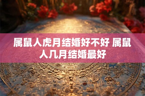 属鼠人虎月结婚好不好 属鼠人几月结婚最好