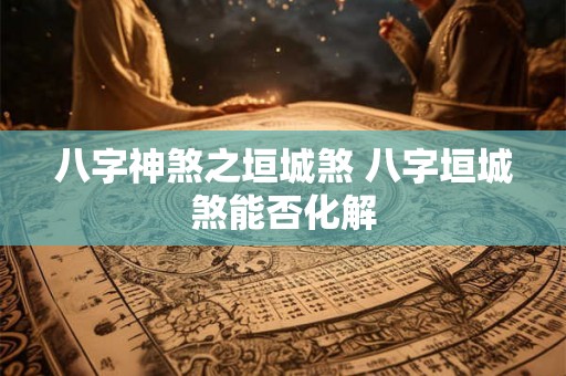 八字神煞之垣城煞 八字垣城煞能否化解