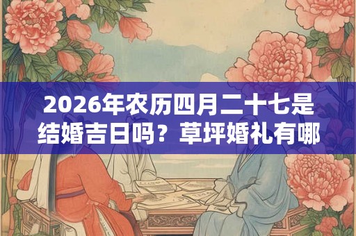 2026年农历四月二十七是结婚吉日吗？草坪婚礼有哪些优势？