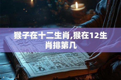 猴子在十二生肖,猴在12生肖排第几