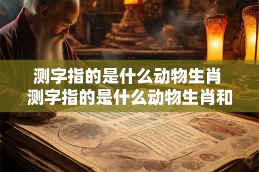 测字指的是什么动物生肖 测字指的是什么动物生肖和动物