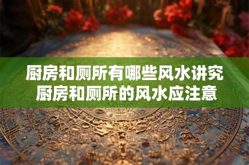 厨房和厕所有哪些风水讲究 厨房和厕所的风水应注意什么 厨房和厕所有哪些风水讲究 厨房和厕所的风水应注意什么