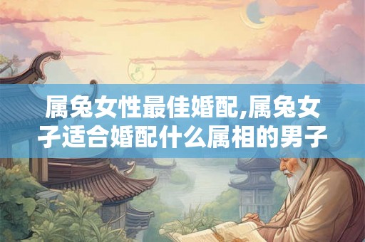 属兔女性最佳婚配,属兔女孑适合婚配什么属相的男子？
