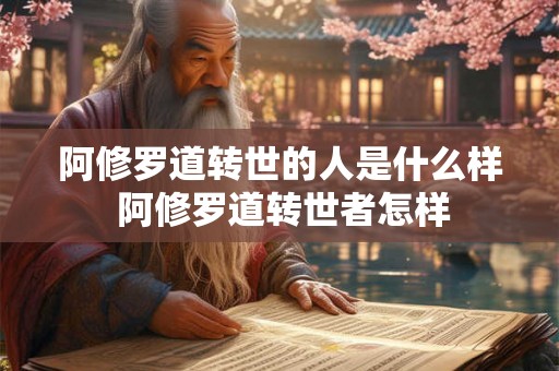 阿修罗道转世的人是什么样 阿修罗道转世者怎样