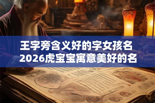 王字旁含义好的字女孩名 2026虎宝宝寓意美好的名字 王字旁含义好的字女孩名 2026虎宝宝寓意美好的名字