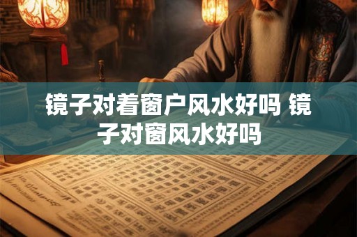 镜子对着窗户风水好吗 镜子对窗风水好吗