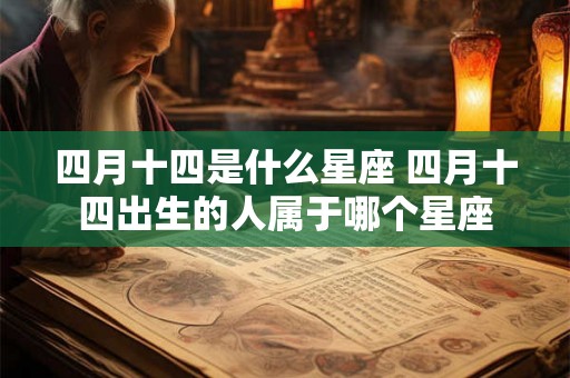 四月十四是什么星座 四月十四出生的人属于哪个星座 四月十四是什么星座 四月十四出生的人属于哪个星座