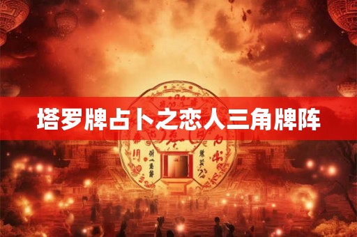 塔罗牌占卜之恋人三角牌阵