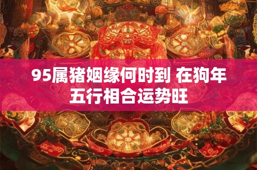 95属猪姻缘何时到 在狗年五行相合运势旺