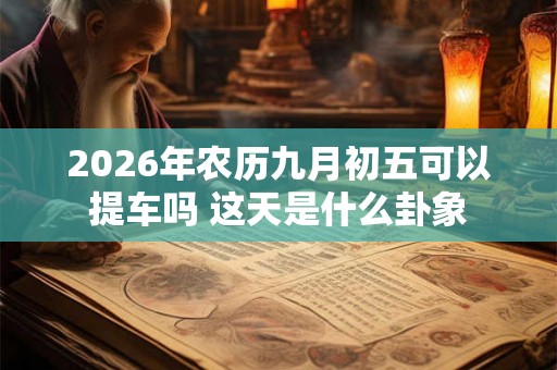 2026年农历九月初五可以提车吗 这天是什么卦象