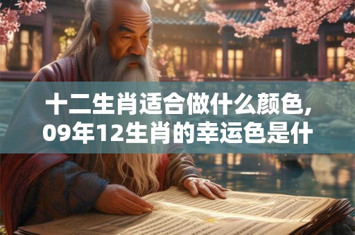 十二生肖适合做什么颜色,09年12生肖的幸运色是什么？