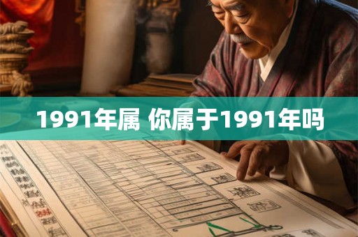 1991年属 你属于1991年吗