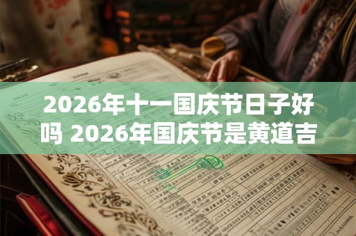 2026年十一国庆节日子好吗 2026年国庆节是黄道吉日吗