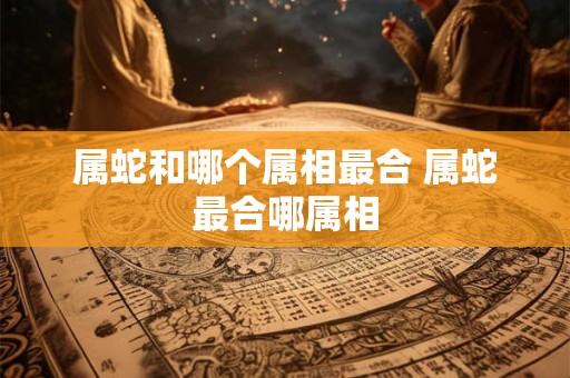 属蛇和哪个属相最合 属蛇最合哪属相 属蛇和哪个属相最合 属蛇最合哪属相