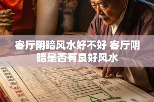客厅阴暗风水好不好 客厅阴暗是否有良好风水
