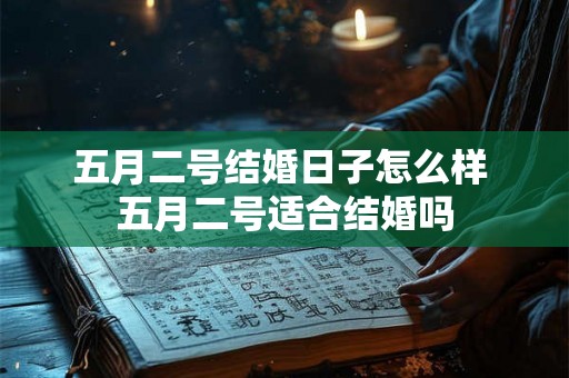 五月二号结婚日子怎么样 五月二号适合结婚吗