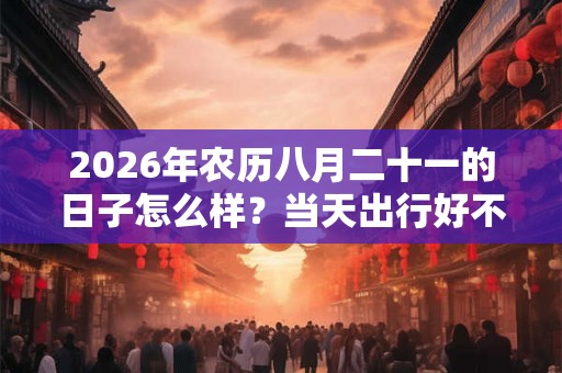 2026年农历八月二十一的日子怎么样？当天出行好不好？