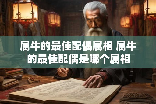属牛的最佳配偶属相 属牛的最佳配偶是哪个属相