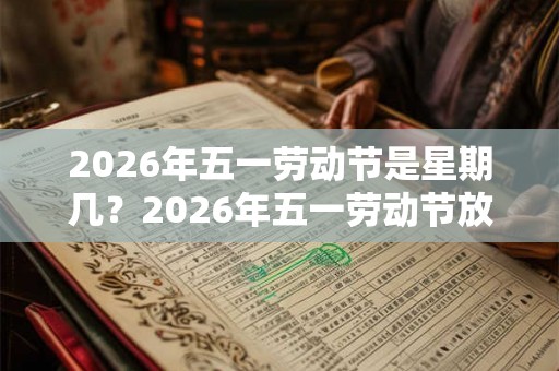 2026年五一劳动节是星期几?2026年五一劳动节放几天假? 2026年五一劳动节是星期几?2026年五一劳动节放几天假?