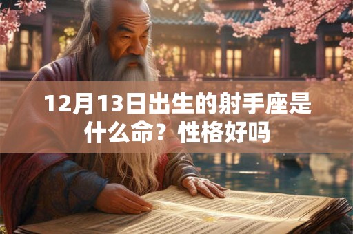 12月13日出生的射手座是什么命?性格好吗 12月13日出生的射手座是什么命?性格好吗
