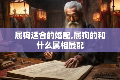 属狗适合的婚配,属狗的和什么属相最配