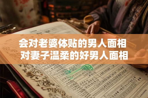 会对老婆体贴的男人面相 对妻子温柔的好男人面相