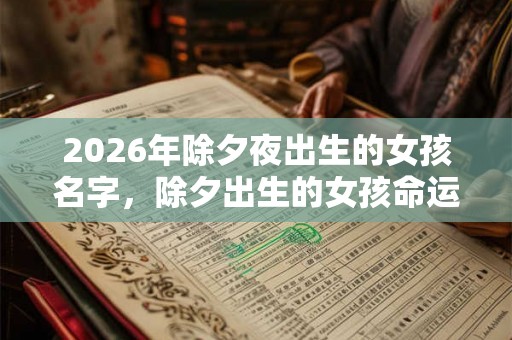 2026年除夕夜出生的女孩名字，除夕出生的女孩命运解析
