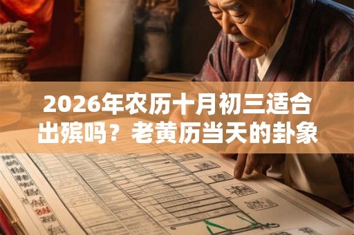 2026年农历十月初三适合出殡吗?老黄历当天的卦象好吗? 2026年农历十月初三适合出殡吗?老黄历当天的卦象好吗?