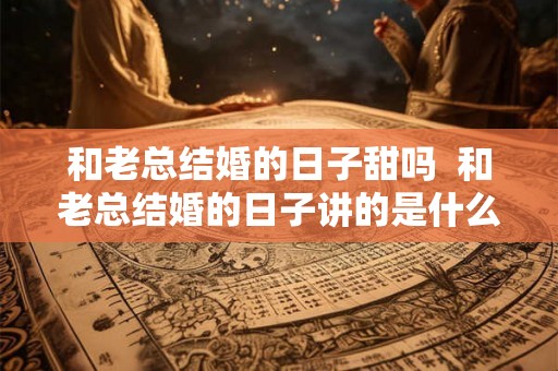 和老总结婚的日子甜吗  和老总结婚的日子讲的是什么