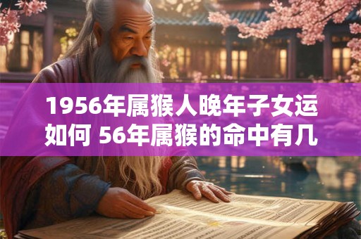 1956年属猴人晚年子女运如何 56年属猴的命中有几个子女