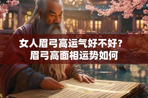 女人眉弓高运气好不好？ 眉弓高面相运势如何