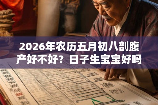 2026年农历五月初八剖腹产好不好?日子生宝宝好吗? 2026年农历五月初八剖腹产好不好?日子生宝宝好吗?