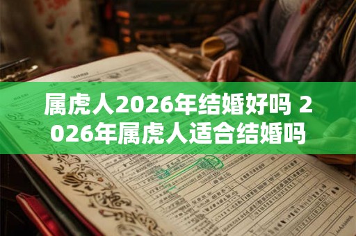 属虎人2026年结婚好吗 2026年属虎人适合结婚吗