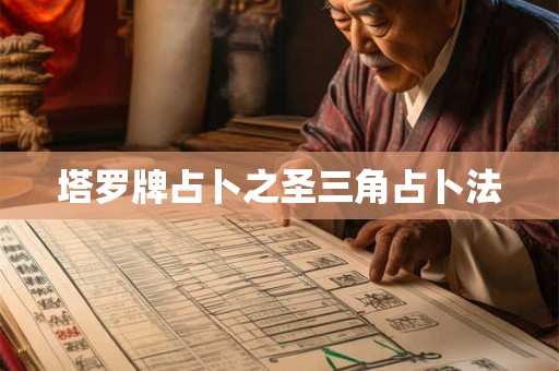 塔罗牌占卜之圣三角占卜法