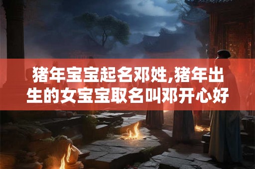 猪年宝宝起名邓姓,猪年出生的女宝宝取名叫邓开心好听吗？
