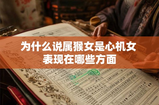 为什么说属猴女是心机女 表现在哪些方面